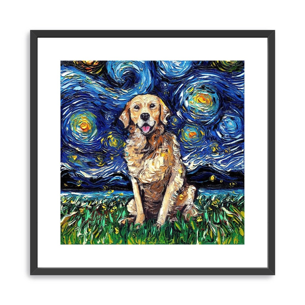 Golden Retriever Canvas Wall Art - Lumaprints - Dogs by Modest Hut