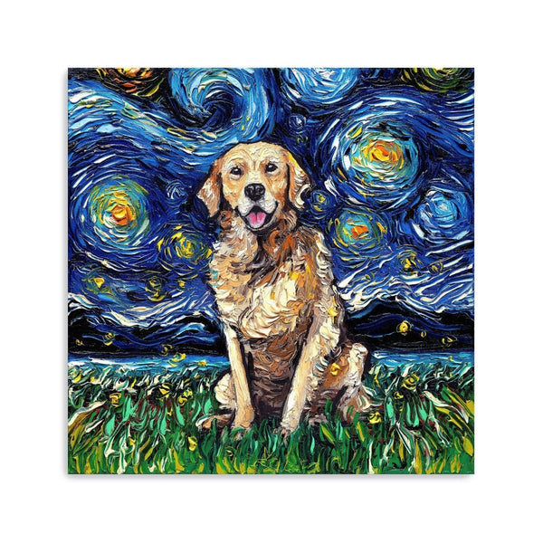 Golden retriever wall art best sale