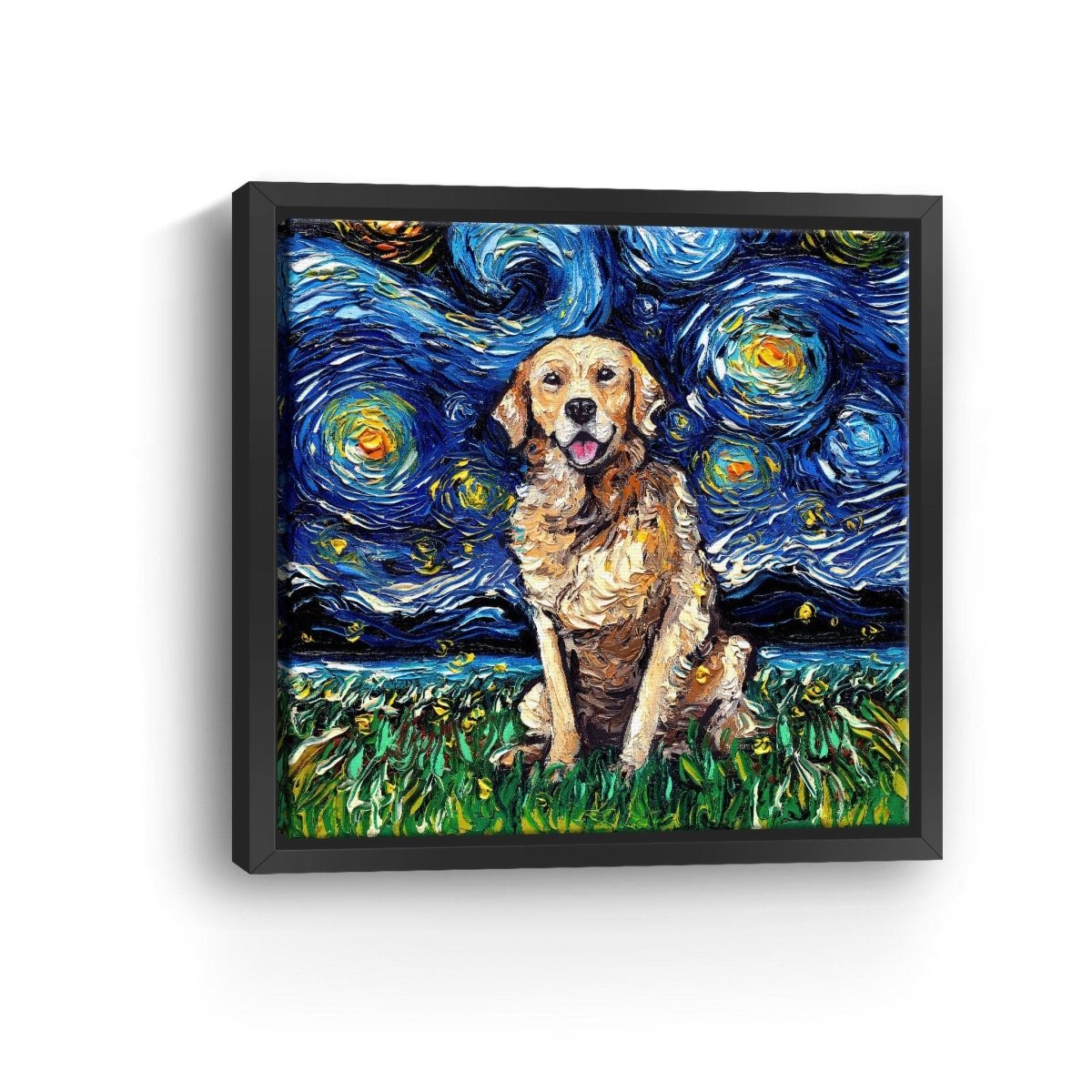 Golden Retriever Canvas Wall Art - Lumaprints - Dogs by Modest Hut