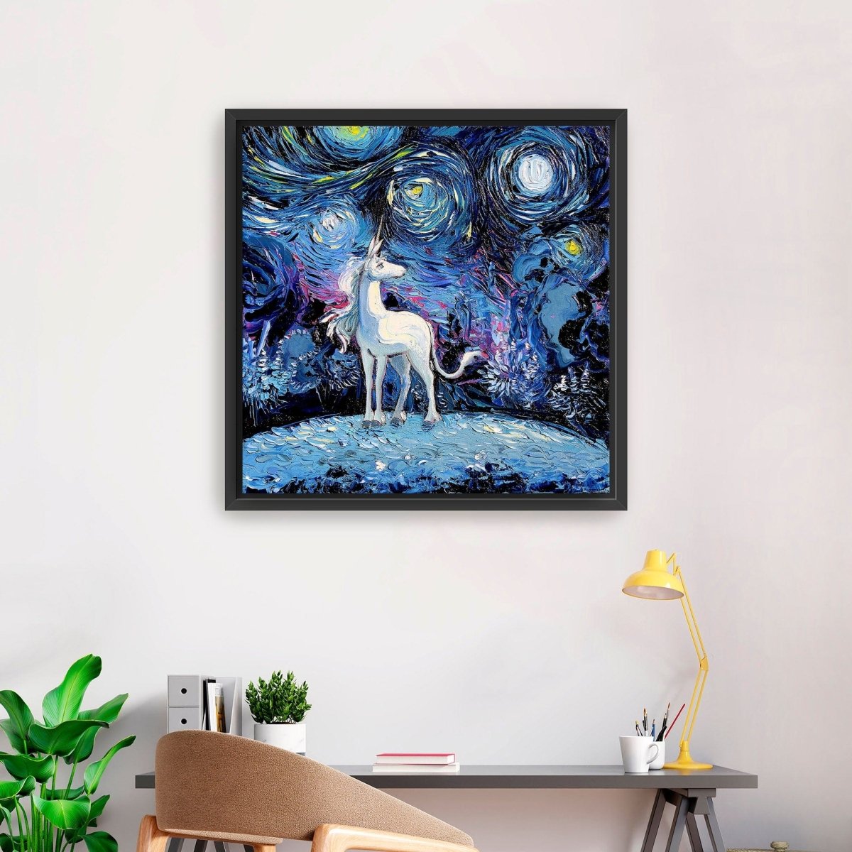 Van Gogh Never Saw The Last Canvas Wall Art - Lumaprints - Dogs by Modest Hut