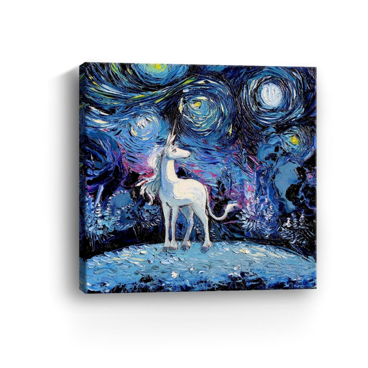 Van Gogh Never Saw The Last Canvas Wall Art - Lumaprints - Dogs by Modest Hut