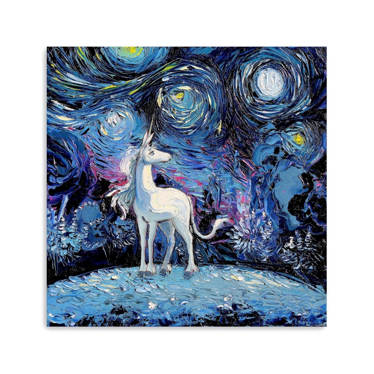 Van Gogh Never Saw The Last Canvas Wall Art - Lumaprints - Dogs by Modest Hut