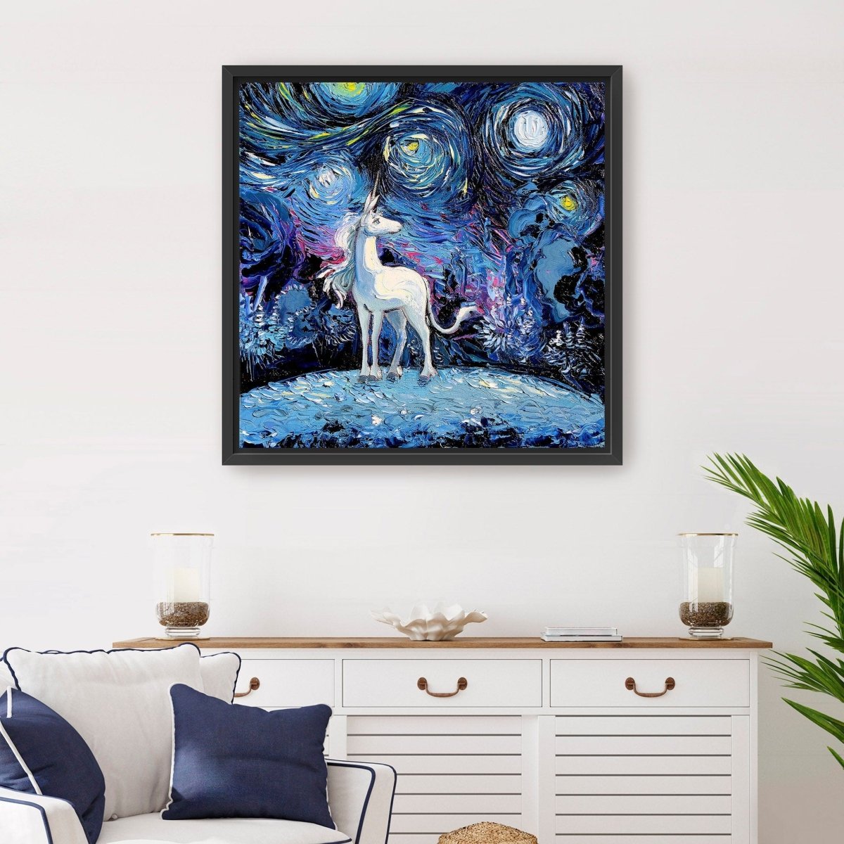 Van Gogh Never Saw The Last Canvas Wall Art - Lumaprints - Dogs by Modest Hut