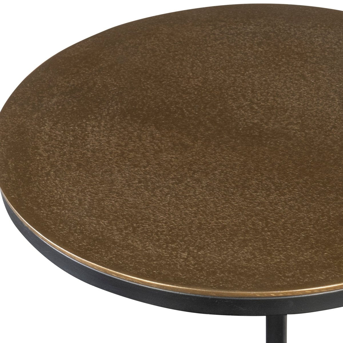 Brunei Gold Accent/Drink Table - Uttermost - Drink Tables by Modest Hut