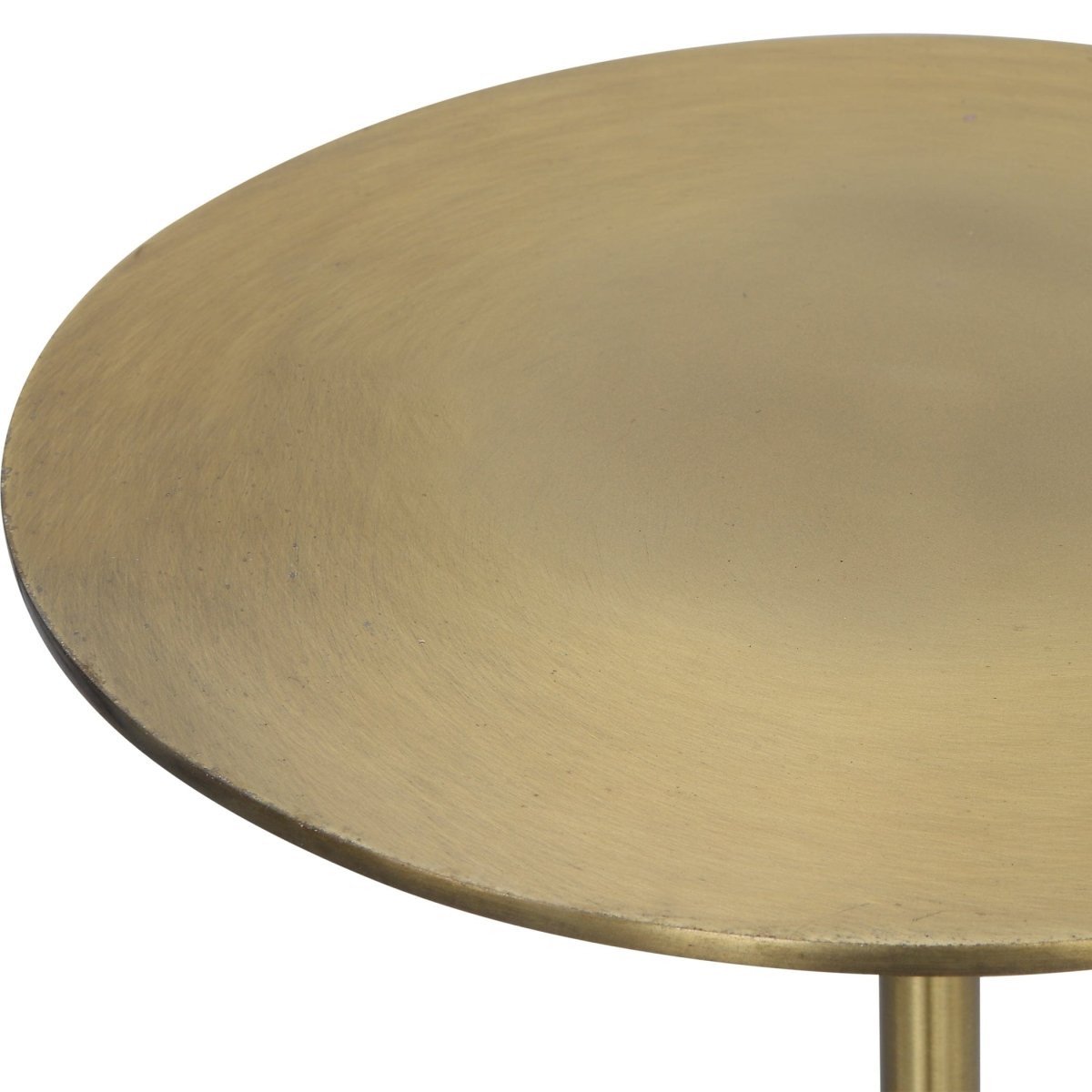 Gimlet Brass Drink Table - Uttermost - Drink Tables by Modest Hut