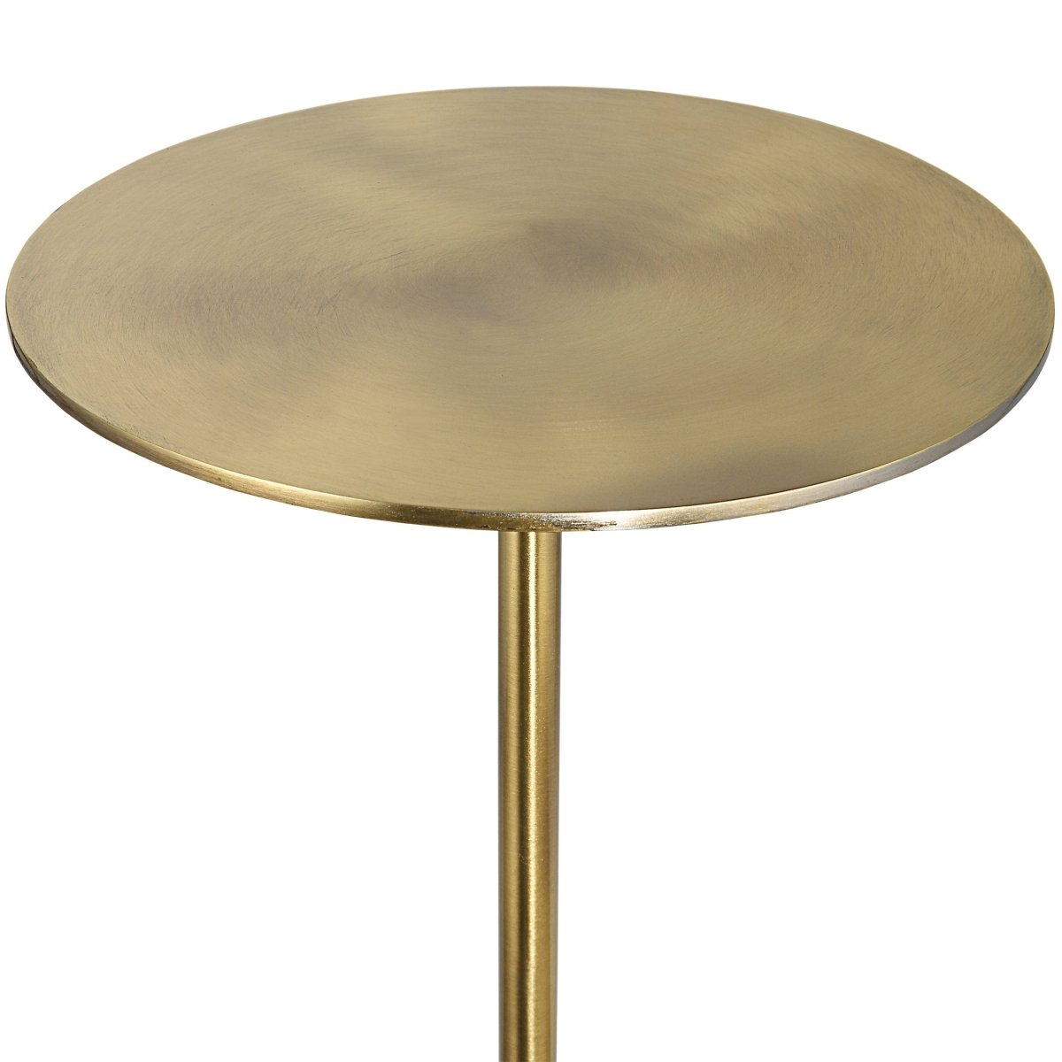 Gimlet Brass Drink Table - Uttermost - Drink Tables by Modest Hut