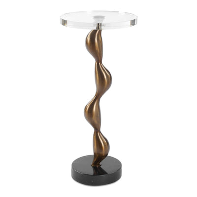 Remolino Bronze Drink Table - Uttermost - Drink Tables by Modest Hut