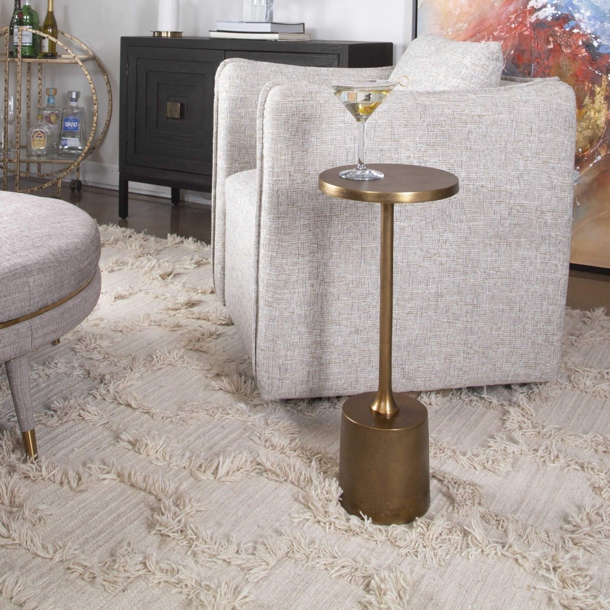 Sanaga Drink Table - Uttermost - Drink Tables by Modest Hut