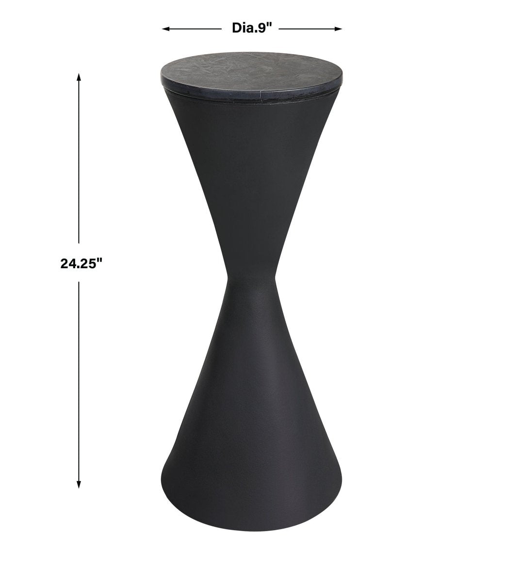 Time's Up Hourglass Shaped Drink Table - Uttermost - Drink Tables by Modest Hut