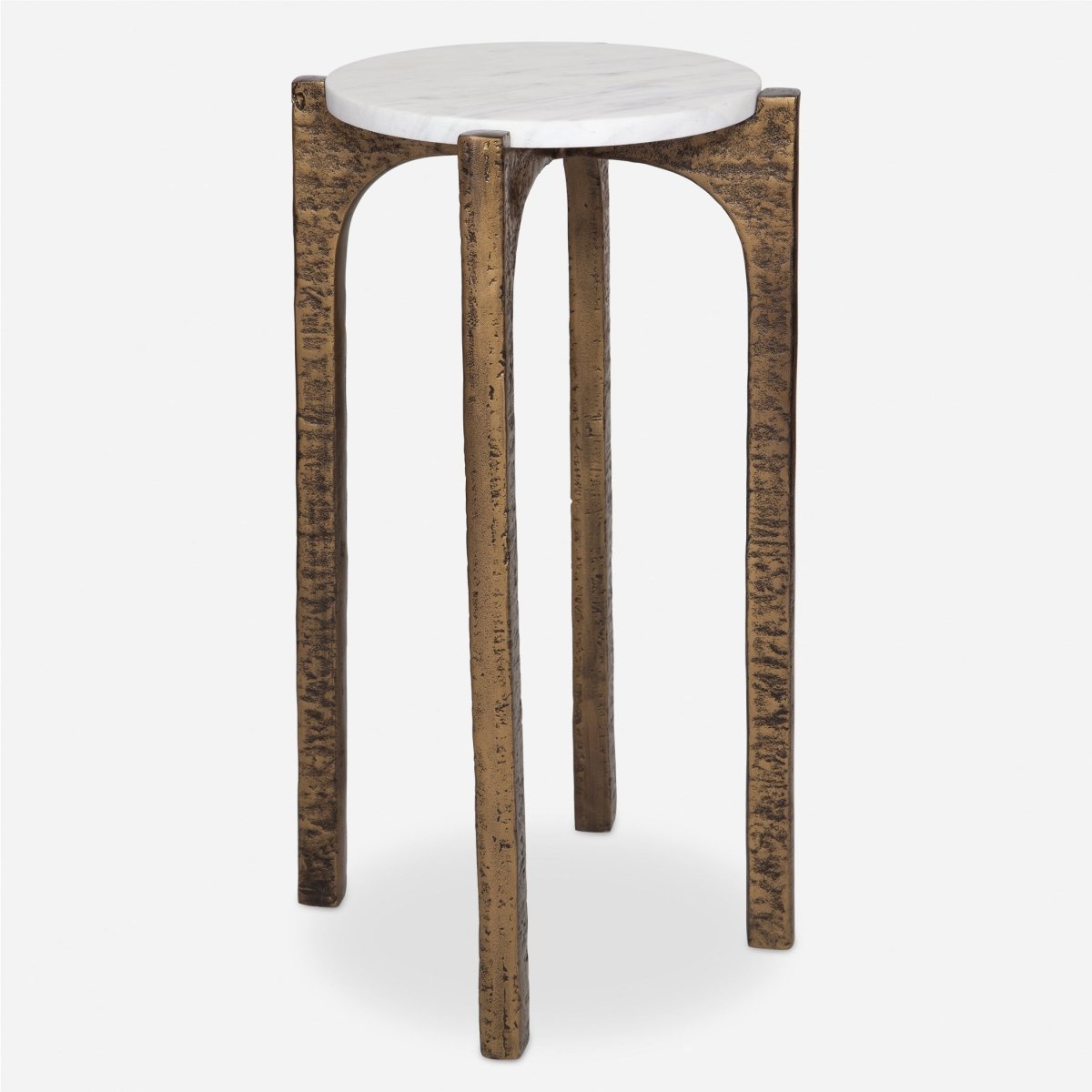 Vivi Marble Drink Table - Uttermost - Drink Tables by Modest Hut