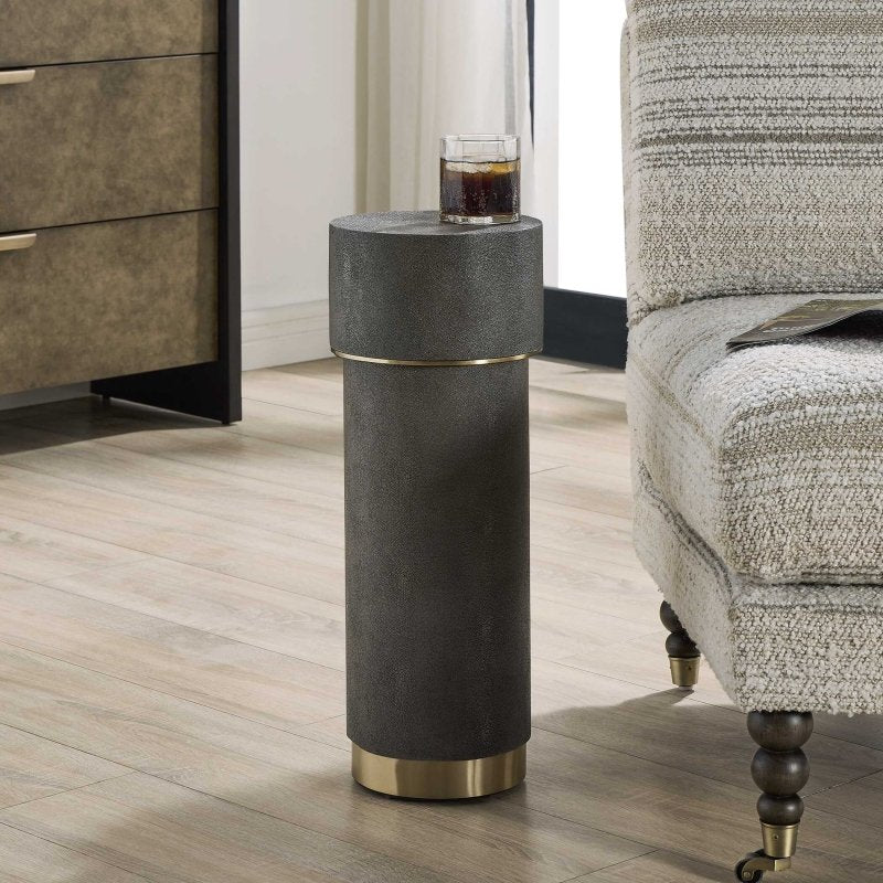 Wessex Charcoal Drink Table - Accent Tables