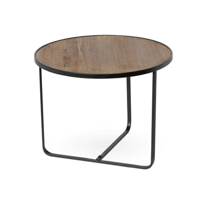 Wood and Iron Buffet Riser, Short - Park Hill - End Tables by Modest Hut