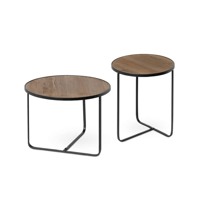 Wood and Iron Buffet Riser, Short - Park Hill - End Tables by Modest Hut