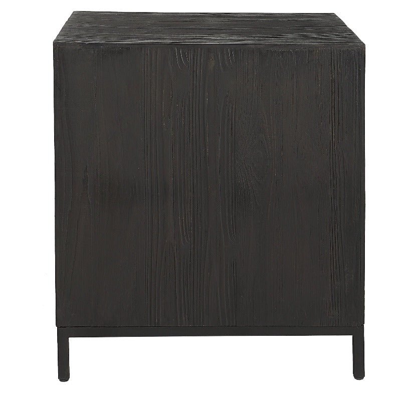 Aiken Geometric Cabinet / End Table - Uttermost - End Tables by Modest Hut