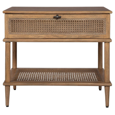 Coast Tattan Cane Side Table - Uttermost - End Tables by Modest Hut