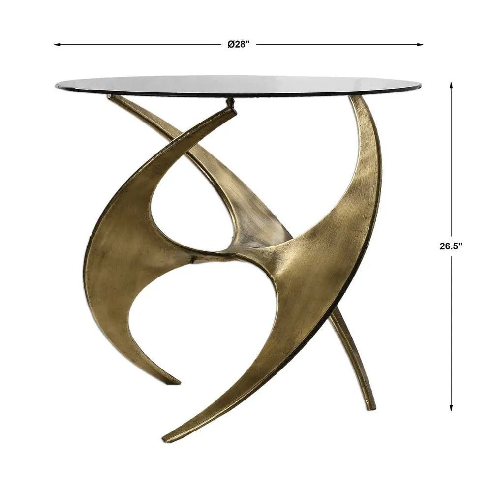 Graciano Side Table - Uttermost - End Tables by Modest Hut