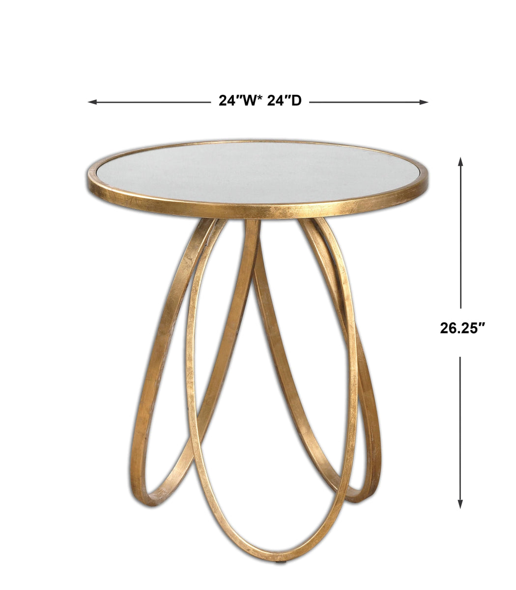 Montrez Side Table - Uttermost - End Tables by Modest Hut