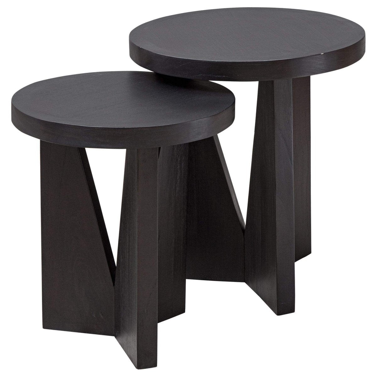 Nadette Modern Nesting Tables - Uttermost - End Tables by Modest Hut