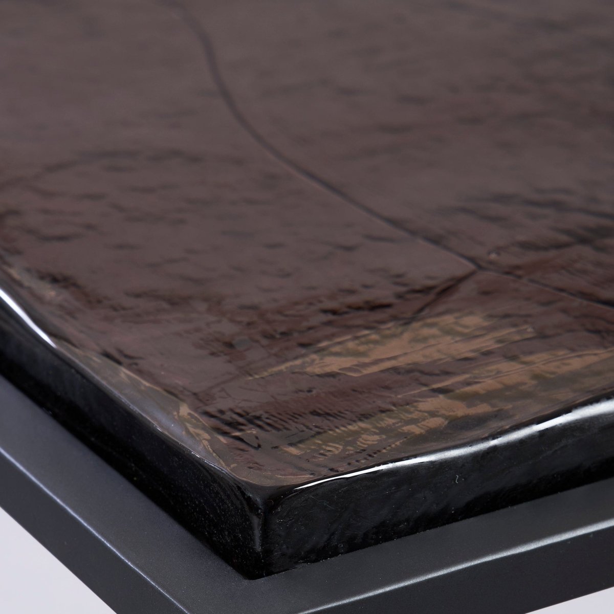 Wavelet Iron Side Table - Uttermost - End Tables by Modest Hut