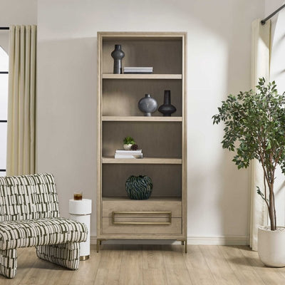 Alessia Light Oak Etagere - Etageres