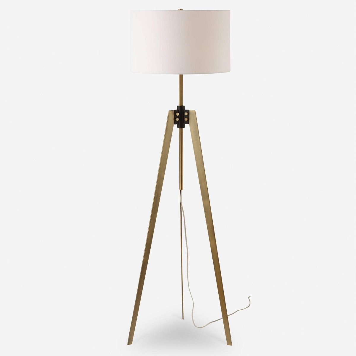 Anchorage Tri - pod Floor Lamp - Uttermost - Floor Lamps by Modest Hut