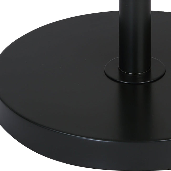 Black LED Rotating Arm Floor Lamp - Uttermost - Floor Lamps by Modest Hut