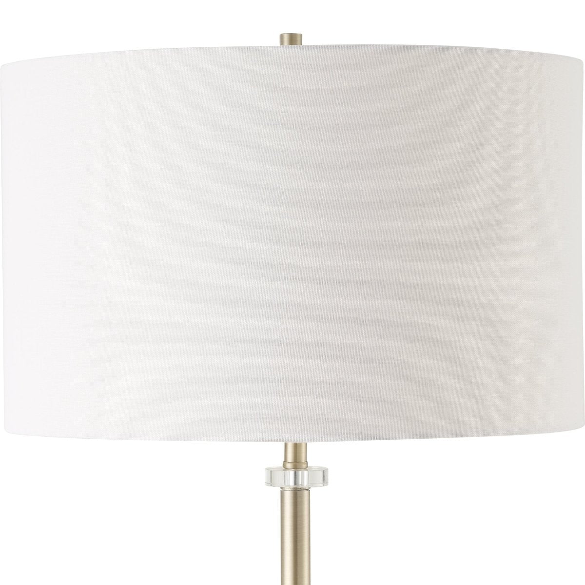 Brass and Black Metal Floor Lamp - Uttermost - Floor Lamps by Modest Hut