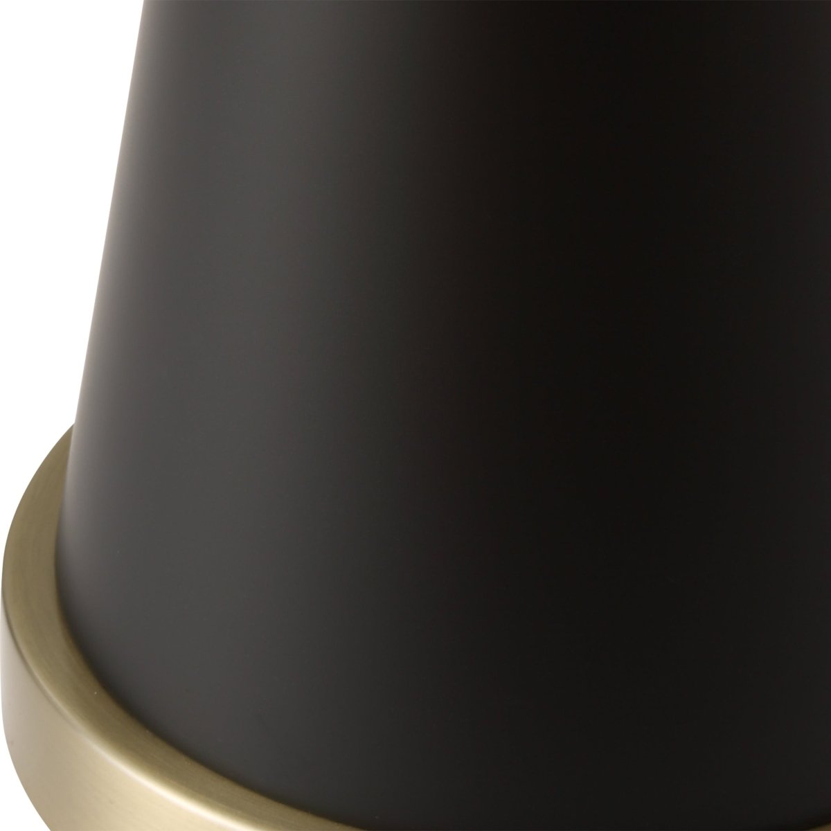 Brass and Black Metal Floor Lamp - Uttermost - Floor Lamps by Modest Hut