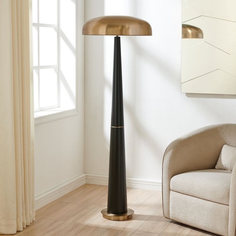 Alternate view of the Davis Floor Lamp by Uttermost