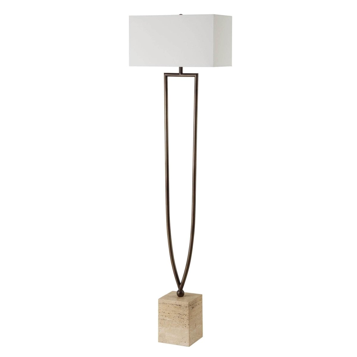 Fork In The Road Floor Lamp - Uttermost - Floor Lamps by Modest Hut