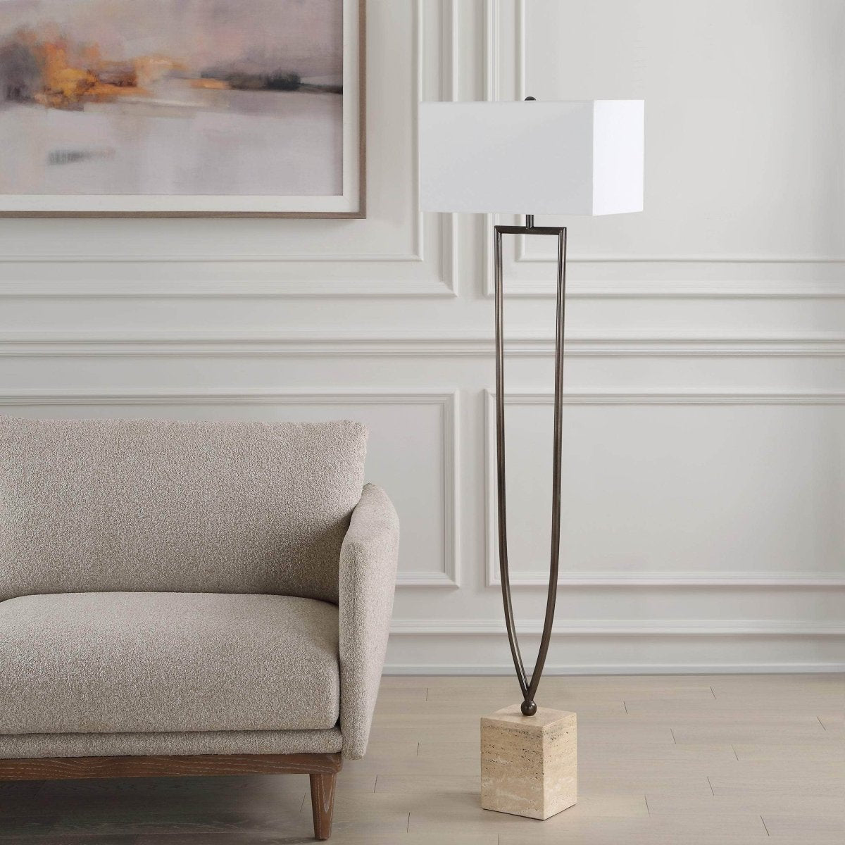 Fork In The Road Floor Lamp - Uttermost - Floor Lamps by Modest Hut