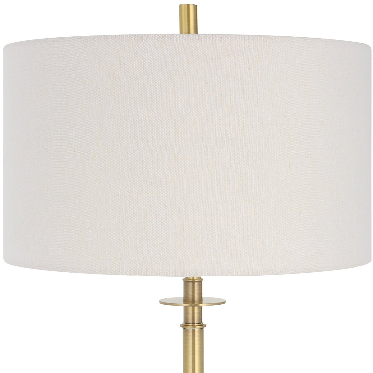 Guard Brass Floor Lamp - Uttermost - Floor Lamps by Modest Hut