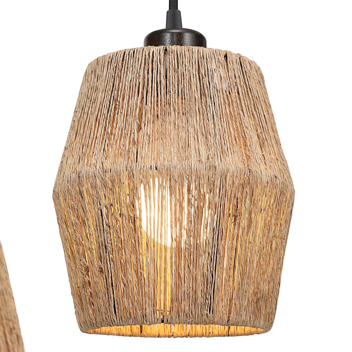 Oil Rubbed Bronze Floor Lamp with Rope Shades - Uttermost - Floor Lamps by Modest Hut