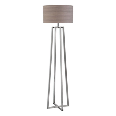 Polished Nickel Floor Lamp - Uttermost - Floor Lamps by Modest Hut
