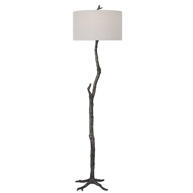 Spruce Rustic Floor Lamp - Uttermost - Floor Lamps by Modest Hut