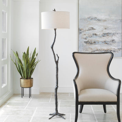 Spruce Rustic Floor Lamp - Uttermost - Floor Lamps by Modest Hut
