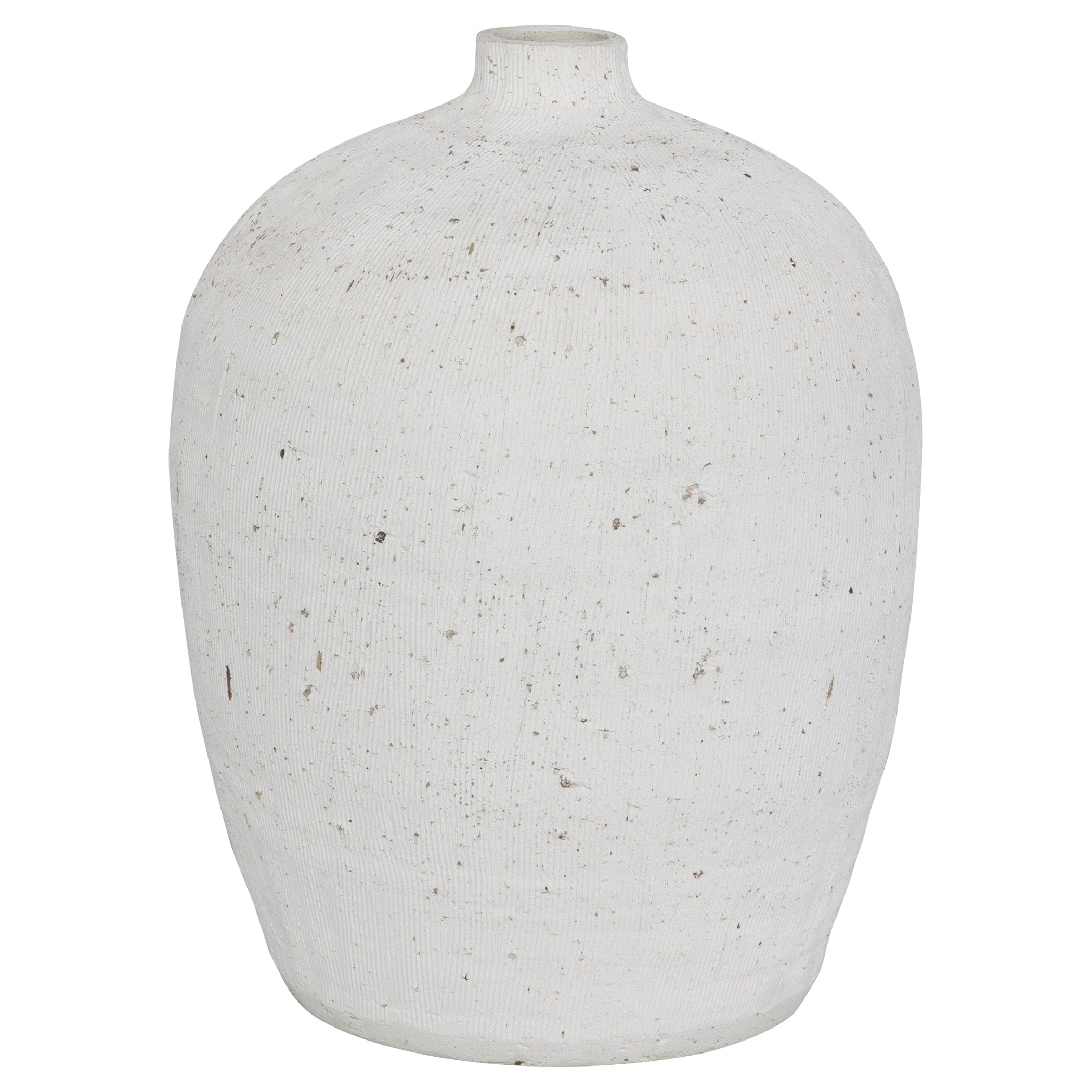 Floreana Medium White Vase Uttermost