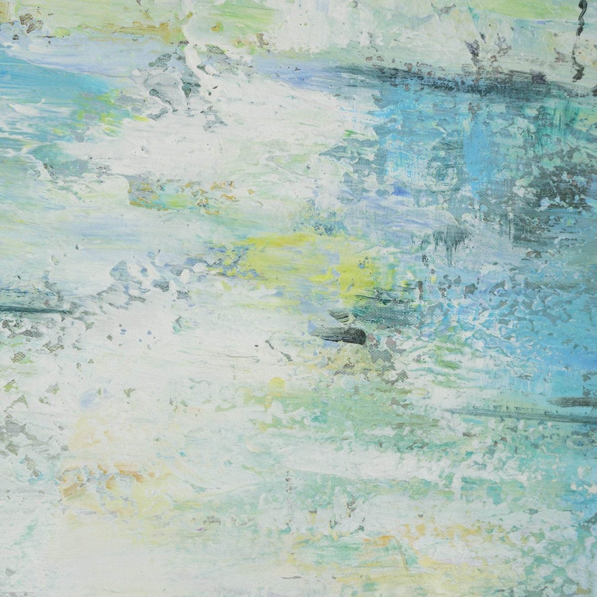 Blissful Hand Painted Canvas - Uttermost - Framed Canvas by Modest Hut