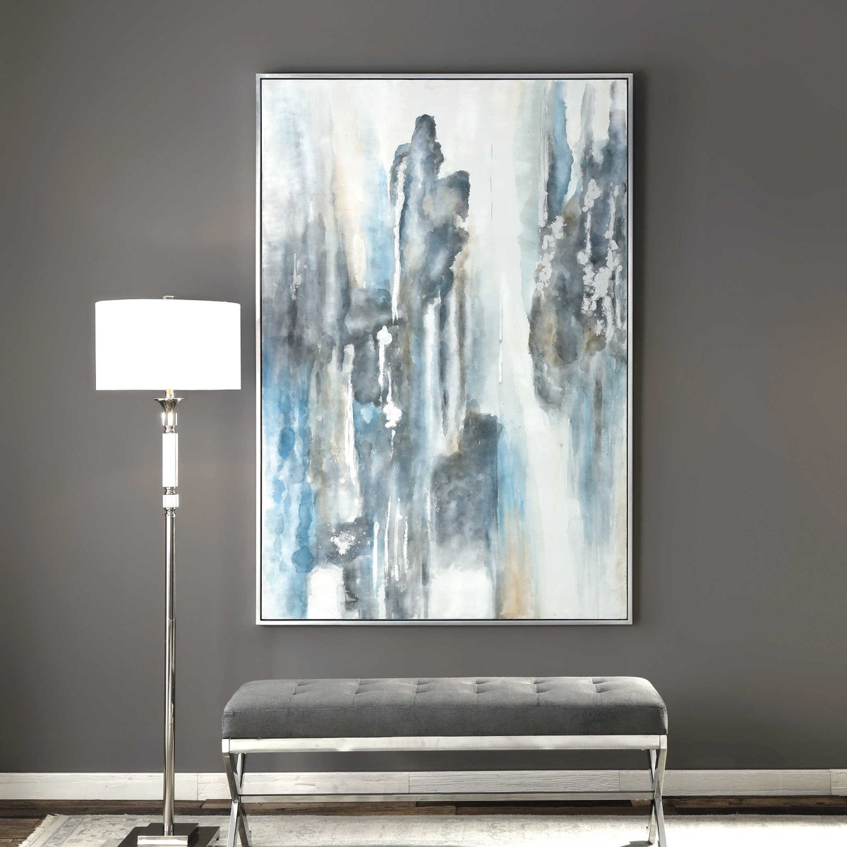 Celebrate Hand Painted Canvas - Uttermost - Framed Canvas by Modest Hut