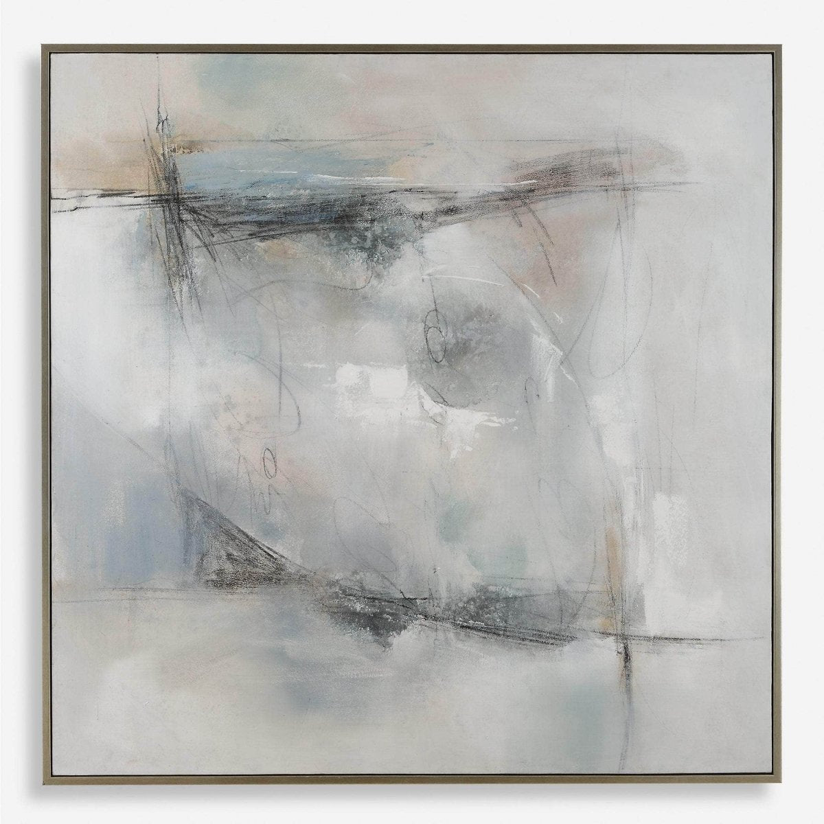 Contort Hand Painted Canvas - Uttermost - Framed Canvas by Modest Hut