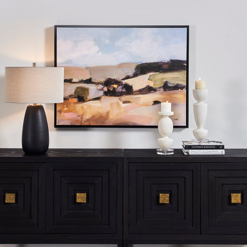 Desert Moment Framed Landscape Art - Uttermost - Framed Canvas by Modest Hut