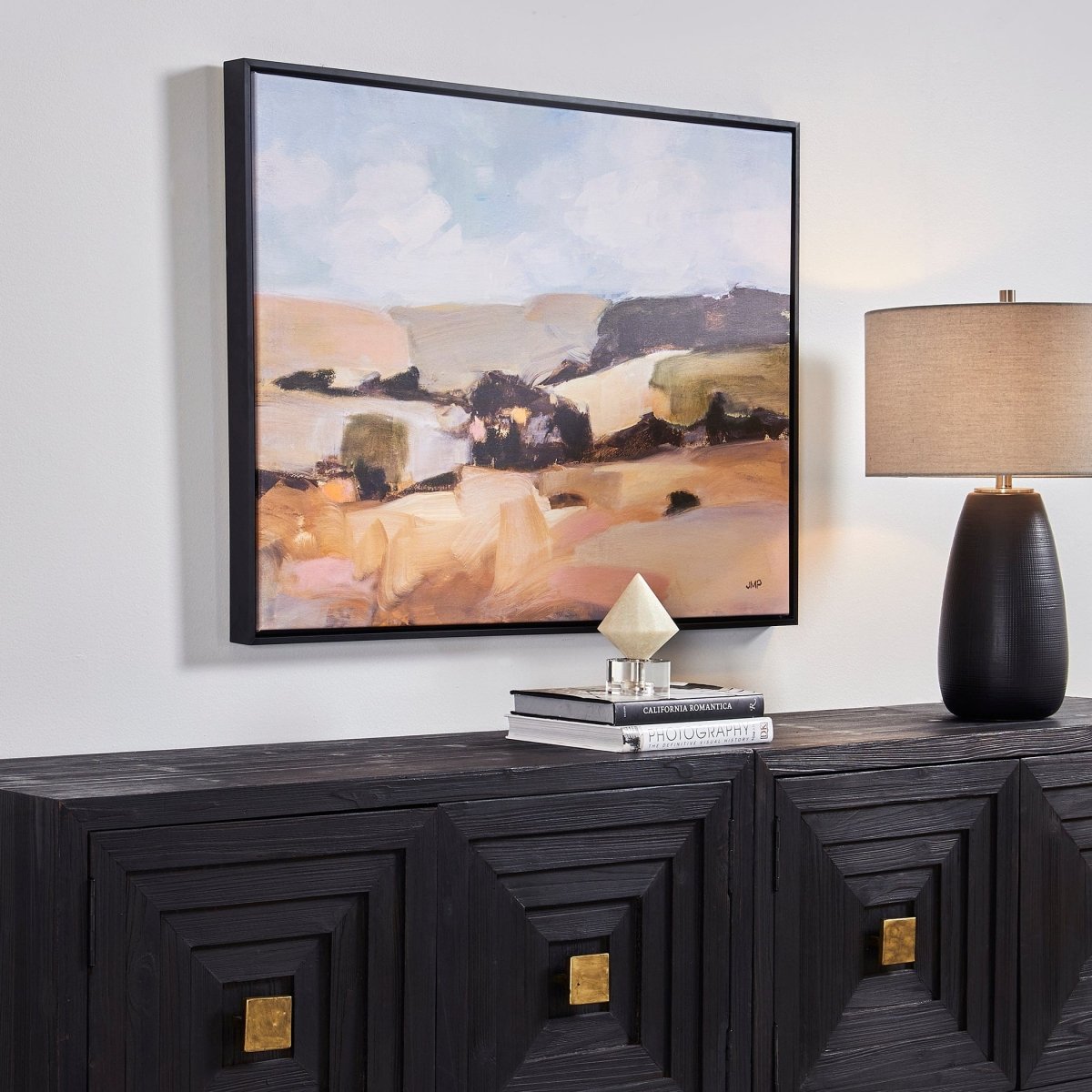 Desert Moment Framed Landscape Art - Uttermost - Framed Canvas by Modest Hut