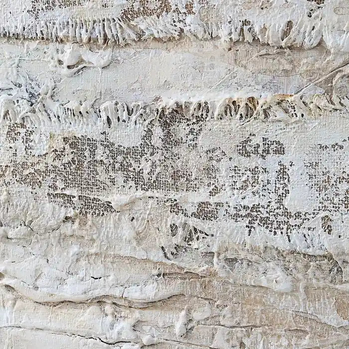Desert Oasis Hand Painted Canvas - Uttermost - Framed Canvas by Modest Hut