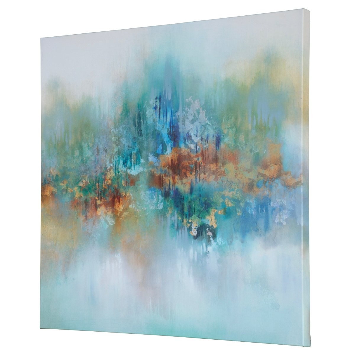 Earthtones Abstract Giclee on Canvas - Uttermost - Framed Canvas by Modest Hut