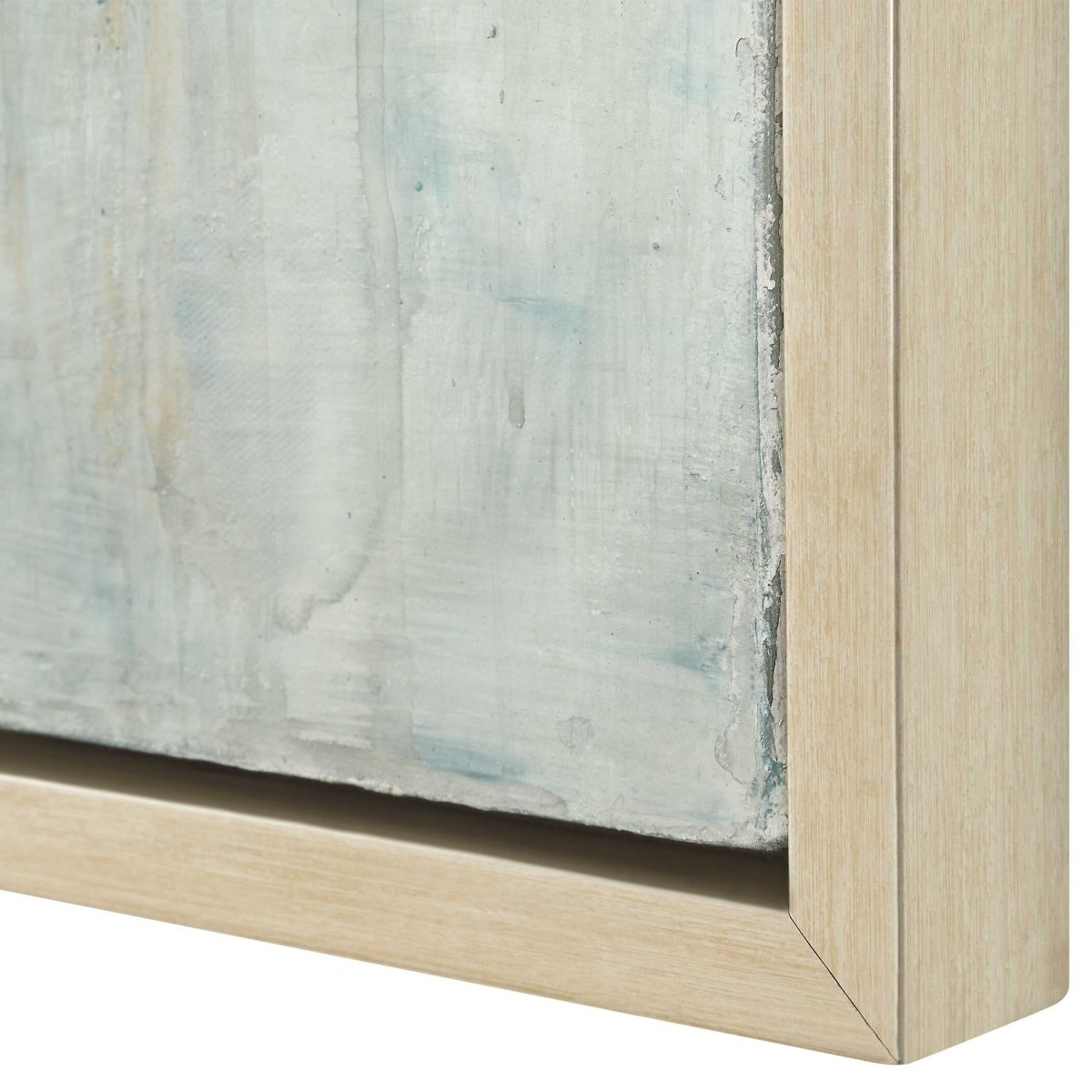 Eastside Abstract Coastal Art - Uttermost - Framed Canvas by Modest Hut