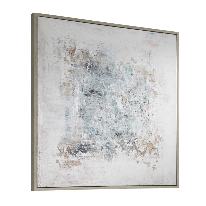 Find Me Here Abstract Framed Canvas Art - Wall Art