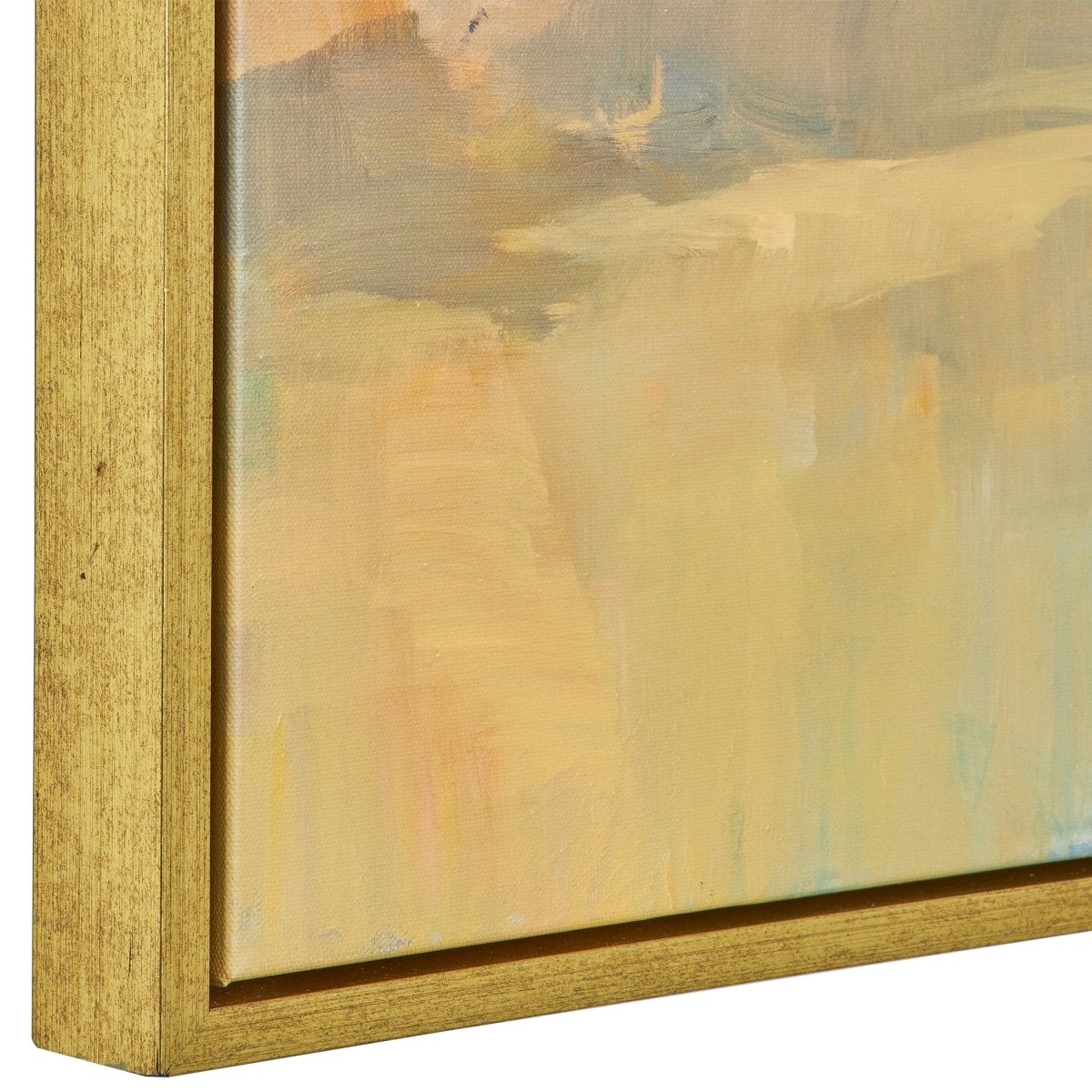 Folded Hills Framed Landscape Art - Uttermost - Framed Canvas by Modest Hut
