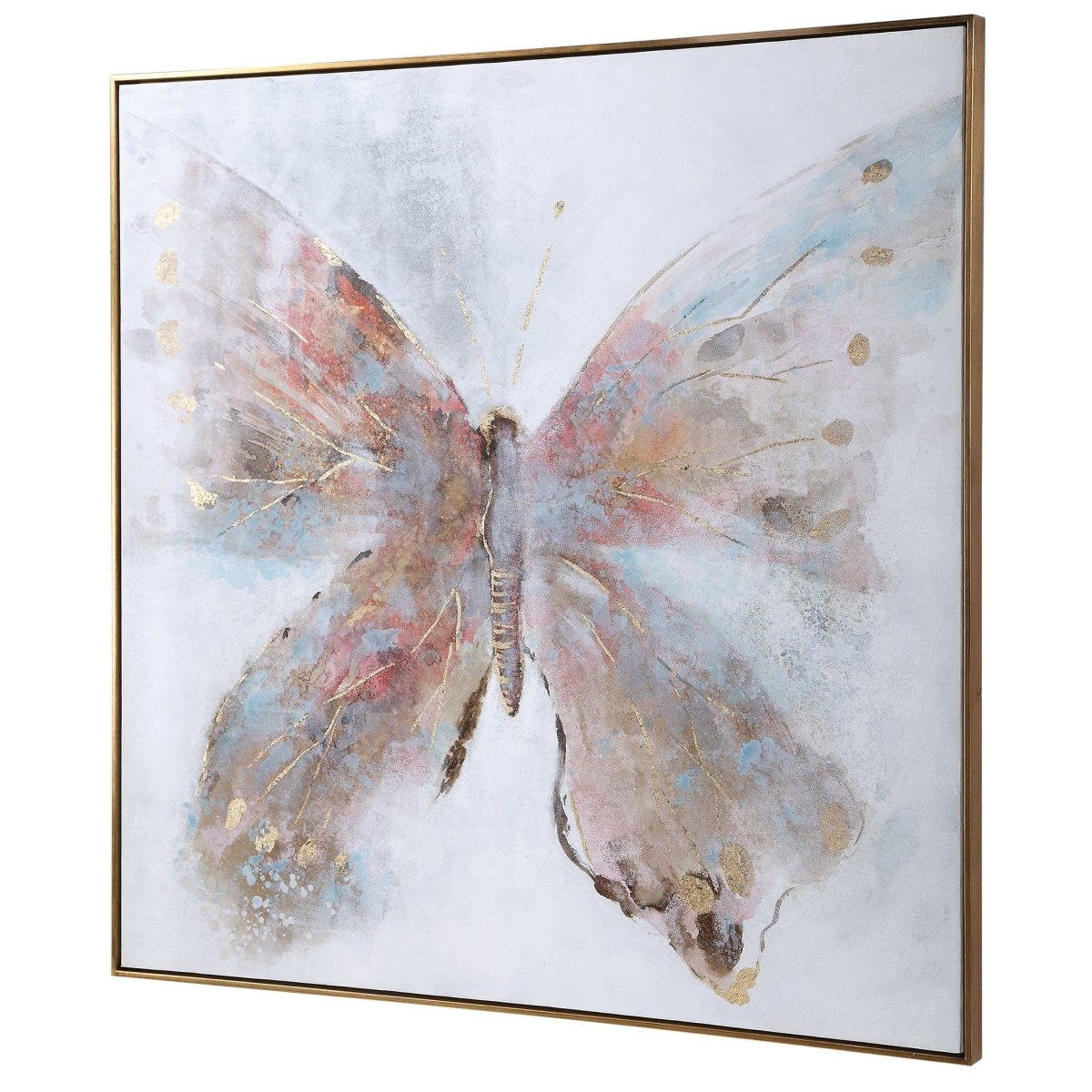 Free Flying Hand Painted Canvas - Uttermost - Framed Canvas by Modest Hut