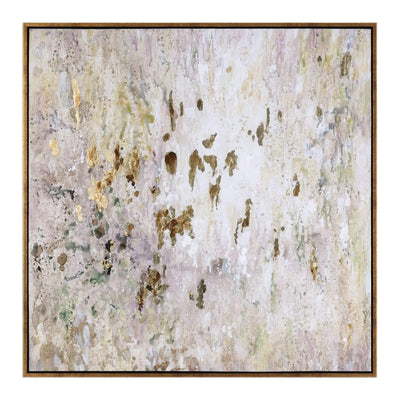 Golden Rain Hand Painted Canvas - Uttermost - Framed Canvas by Modest Hut