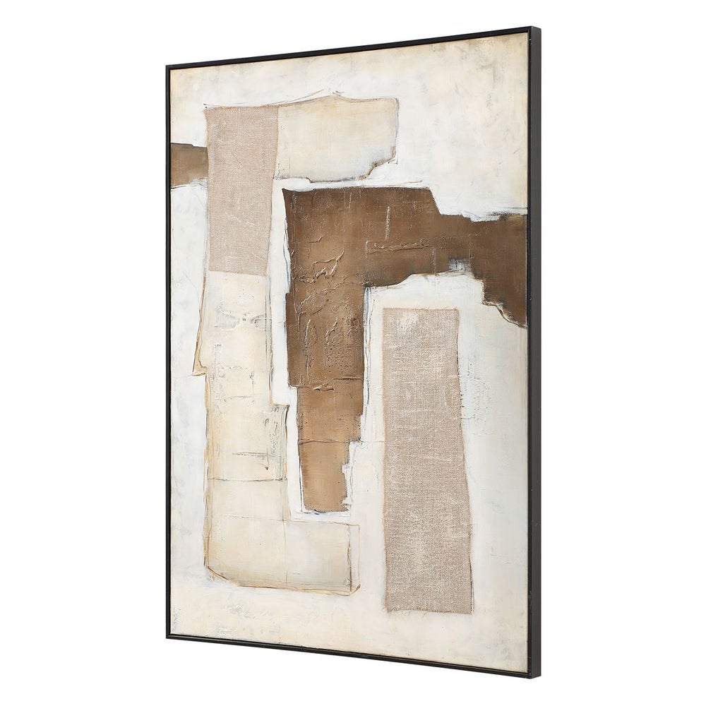 Interference Hand Painted Canvas - Uttermost - Framed Canvas by Modest Hut